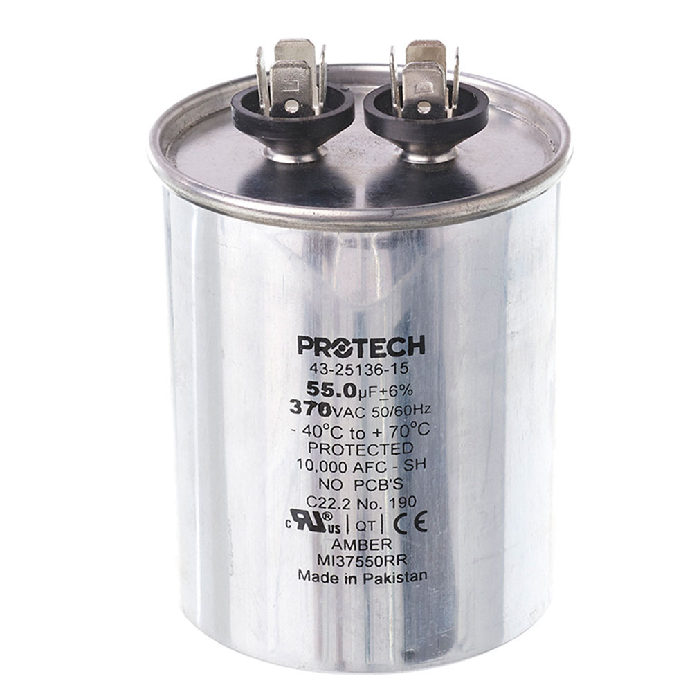 Supplies Depot: Rheem 43-25136-15 Capacitor - 55/370 Single Round