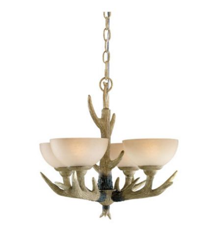 buck horn chandelier